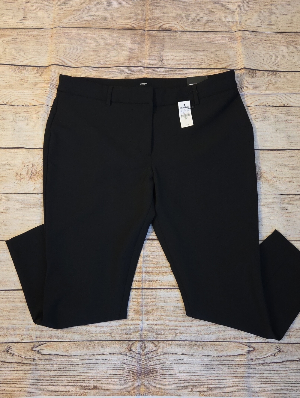 Express Editor Black Dress Pants Skinny Mid-Rise Size 14S